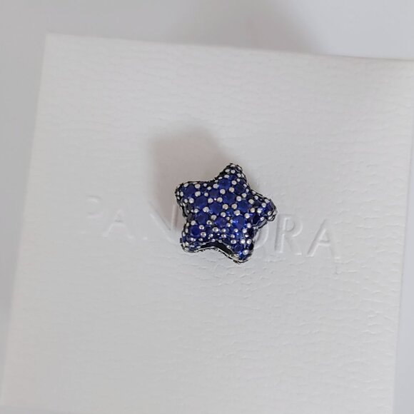 Pandora Bold Pavé Star Charm S925 Silver with box - Picture 2 of 5